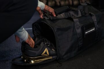 built for athletes duffel bag